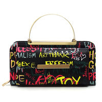 Load image into Gallery viewer, Candace Graffiti Clutch

