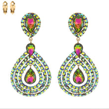 Load image into Gallery viewer, Boho Dangle Tear Drop Earrings
