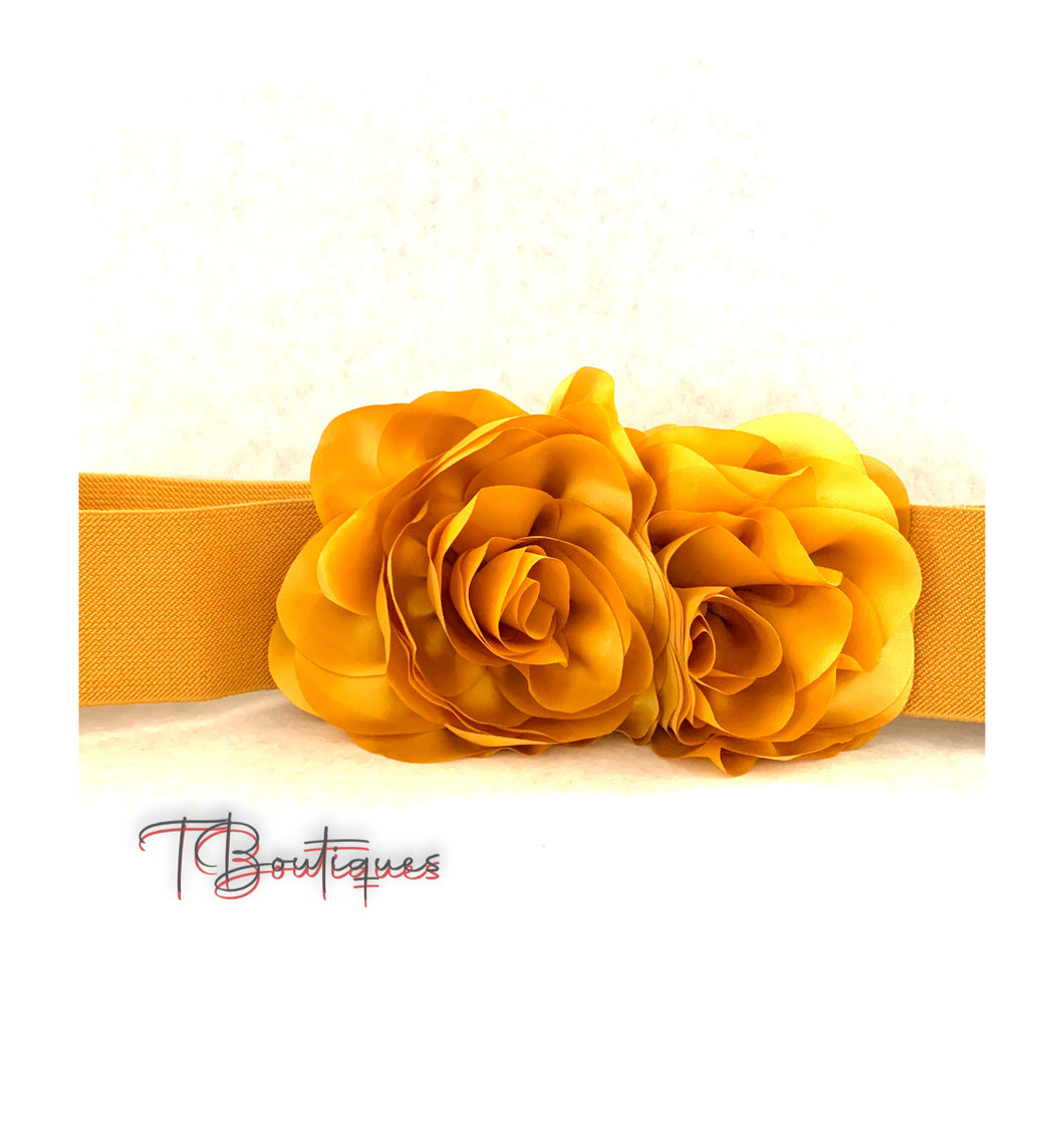 Gold Flower Belt