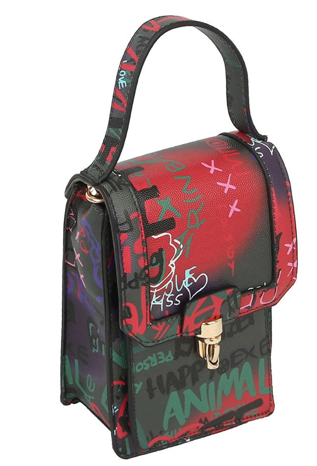 Minnie Graffiti Mini Handbag