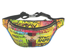 Load image into Gallery viewer, Lily Bee Graffiti Fanny Pack
