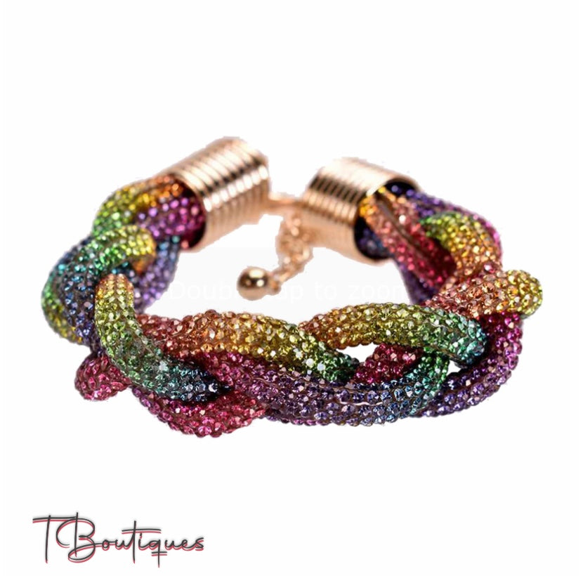 Rainbow Rope Bracelet