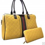 Load image into Gallery viewer, Terra Bee Handbag and wallet Set
