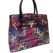 Load image into Gallery viewer, Leah Graffiti Handbag
