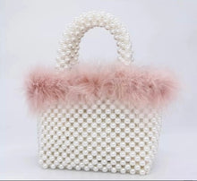 Load image into Gallery viewer, Dora Beaded Pearl Purse
